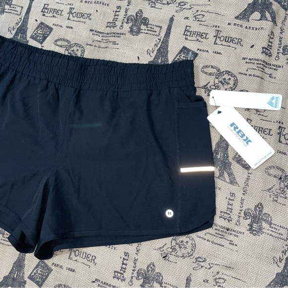 RBX Active Women'S Athletic Relaxed Fit Quick Dry Stretch Woven Running Short - Picture 3 of 11